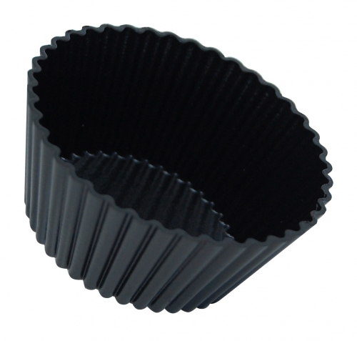 Set de 6 moules Cup Cake Diam&egrave;tre 7 cm  Hauteur 3,2 cm