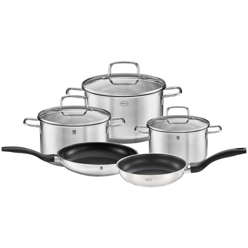 Set de base Basic Line 5 pieses Ustensiles de cuisson, acier inoxydable