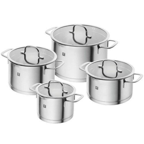 Set de cuisson 4 pi&egrave;ces ZWILLING True Flow (1009156 Marmite 16 cm / 1009157 Marm