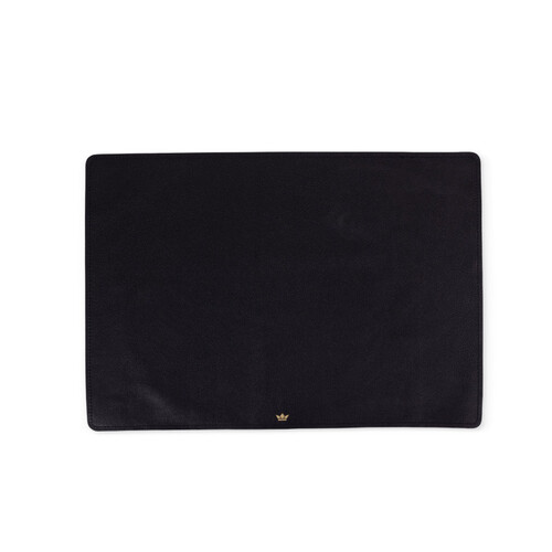 Set de table en cuir classic - noir