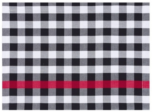 Set de table Le Jacquard Fran&ccedil;ais 48x36 Guinguette Damier 100% coton