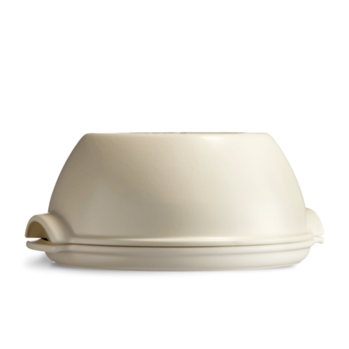 Set pain maison en c&eacute;ramique 32,5x29,5 cm Blanc Lin