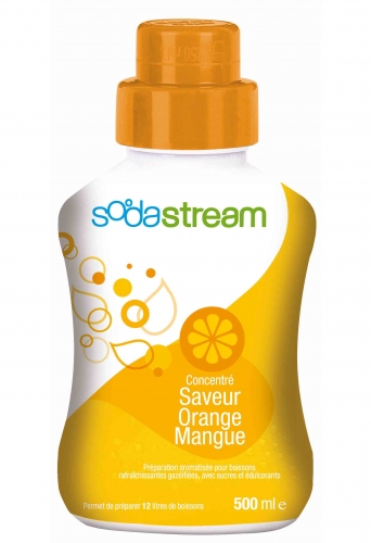 Sirop concentré orange/mangue 500 ml
