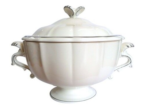 Soupière Filet Taupe