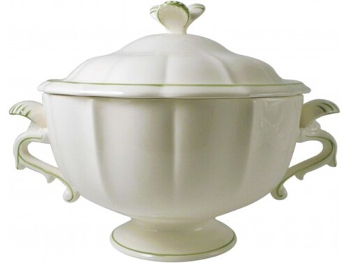 Soupière Filet Vert