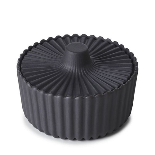 Sucrier Peko&euml; Black Smooth 8 cl
