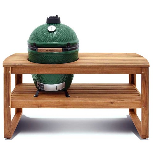 Table en Acacia pour le Big Green Egg Large