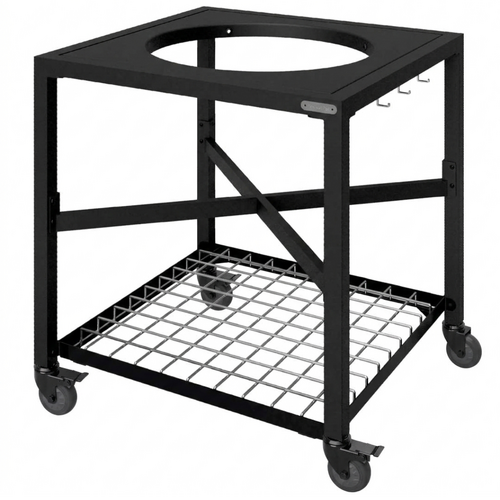 Table modulaire pour EGG Medium avec plateau-grille et roues