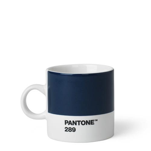 Tasse à espresso Pantone en Porcelaine 12 cl Bleu foncé 289 C