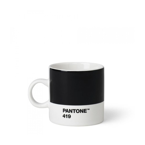 Tasse &agrave; espresso Pantone en Porcelaine 12 cl Noir 419 C