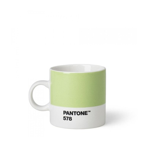 Tasse à espresso Pantone en Porcelaine 12 cl Vert clair 578 C