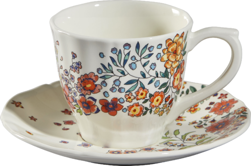 Tasse & Soucoupe Th&eacute; US Po&eacute;sie