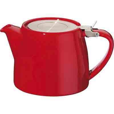 Théière empilable 50 cl rouge
