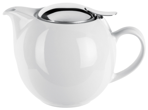 Th&eacute;i&egrave;re Universal en porcelaine blanche et inox 0,68 l TH07U