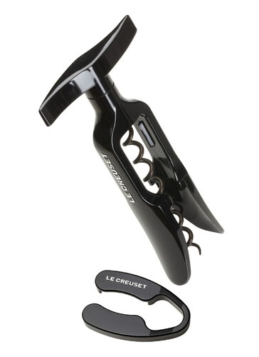 Tire-bouchon de Table avec coupe-Capsule Noir GS 100