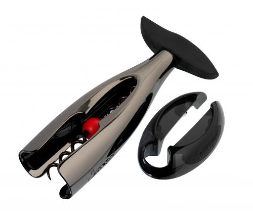 Tire bouchon Screwpull 'Cadeau' Trilogy acier Noir GS 300