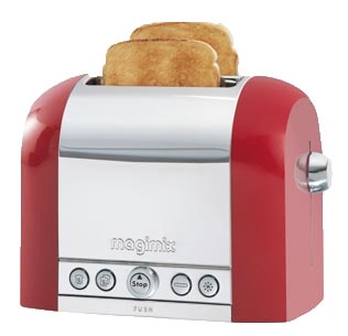 Toaster 2 tranches rouge