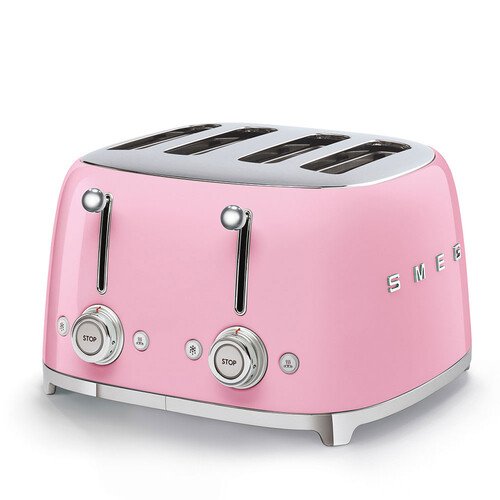 Toaster 4 tranches Vintage Années 50 Rose
