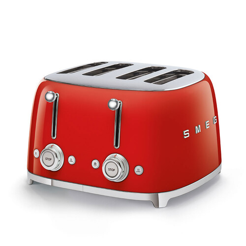 Toaster 4 tranches Vintage Années 50 Rouge