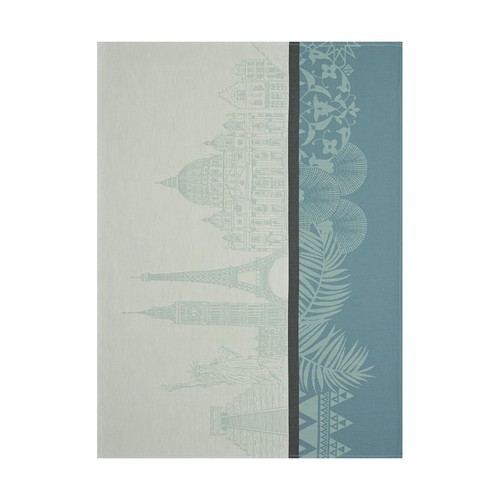 Torchon Le Jacquard Français 60x80 Escapade Gris Nordique