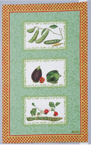 Torchon r&eacute;colte verte