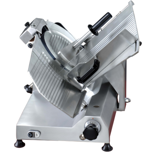 Trancheuse &eacute;lectrique gravit&eacute; 350 mm Grise