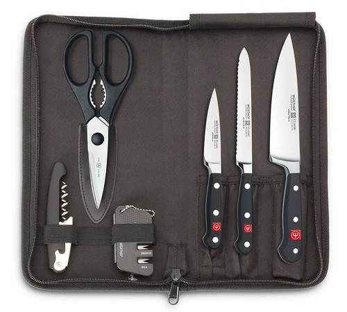 Traveler set de 3 couteaux & 3 accessoires