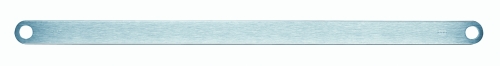 Tringle 'Cuisine Ouverte' Classic Inox 40 cm &agrave; bouts ronds (sans fixations) R&ouml;sl