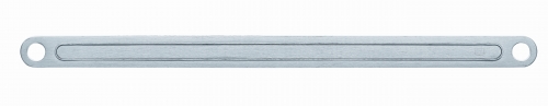 Tringle 'Cuisine Ouverte' Classic Inox Aimant&eacute;e 40 cm &agrave; bouts ronds (sans fixati