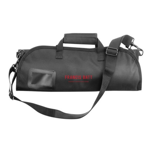 Trousse bandouli&egrave;re souple brod&eacute;e Francis Batt - 12 emplacements