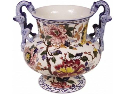 Vase Dragons Pivoines