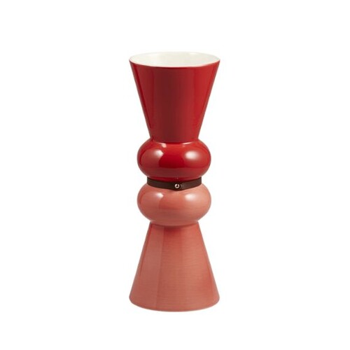VASE SIAM MM RUBIS TERRACOTTA