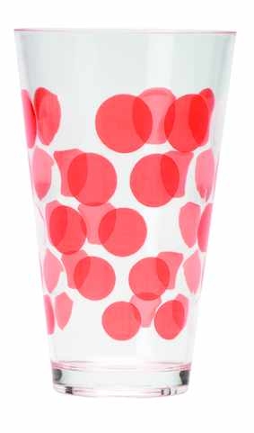 Verre dot dot 30cl rouge