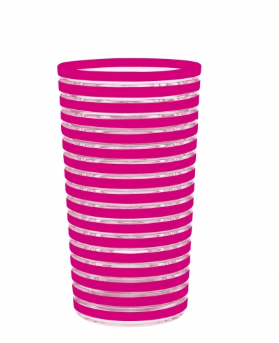 Verre Swirl fuschia 36 cl Zak ! Designs
