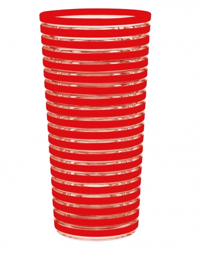 Verre Swirl rouge 60 cl Zak ! Designs