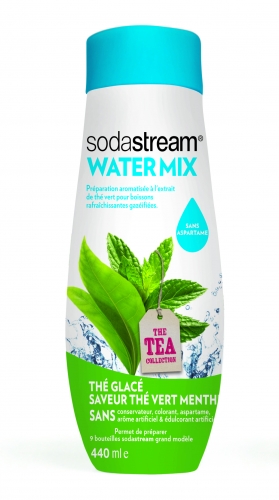 Watermix th&eacute; glac&eacute; saveur th&eacute; saveur th&eacute; vert menthe 440 ml
