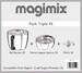 Accessoire robot Magimix Pack Triple XL Cook Expert