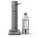 Appareil à gazéifier Gris mat avec une bouteille en PET recyclable 0,65 litre sans cartouche de gaz CO²