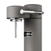 Appareil à gazéifier Gris mat avec une bouteille en PET recyclable 0,65 litre sans cartouche de gaz CO²