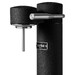 Appareil à gazéifier Noir Mat avec une bouteille en PET recyclable 0,65 litre et une cartouche de gaz CO²