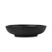 Set de 6 adelie assiette gourmande 17cm noir effet fonte