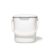 Bac à compost de cuisine blanc 2,8 L