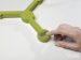 Balance pliable 3 branches 5 kg / 1g verte
