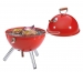 Barbecue boule rouge sur pied ø 30 cm