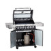 Barbecue Station Videro G4-S 30 mbar noir