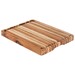 Billot Provence avec rigole 50x38x4cm. Bois de teck .