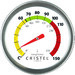 BIOME: Cuisson Saine avec thermomètre intégré Anse Rouge Bakélite 20 cm