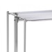 Bloc poignée Argent pour tables Platex montants argentés