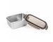 Boîte de conservation compatible micro-onde inox rectangle 1800 ml