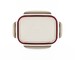 Boîte de conservation compatible micro-onde inox rectangle 1800 ml